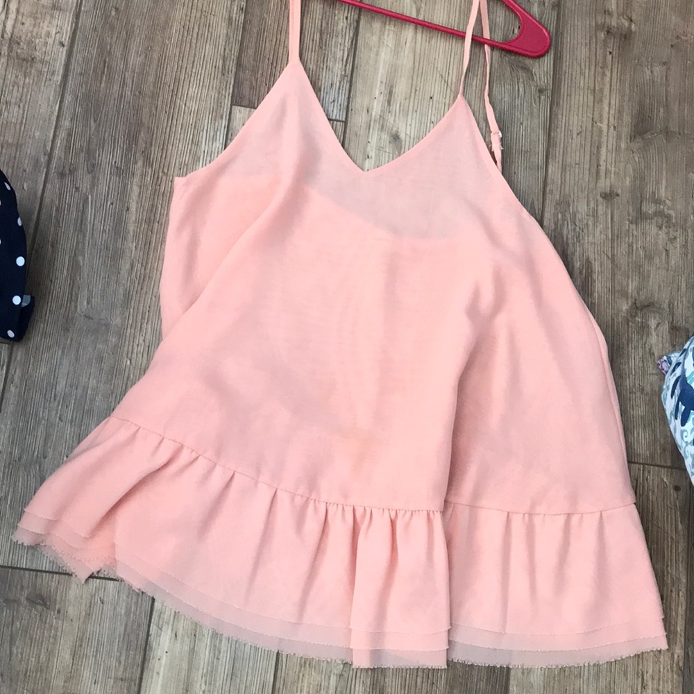 Peach tank top